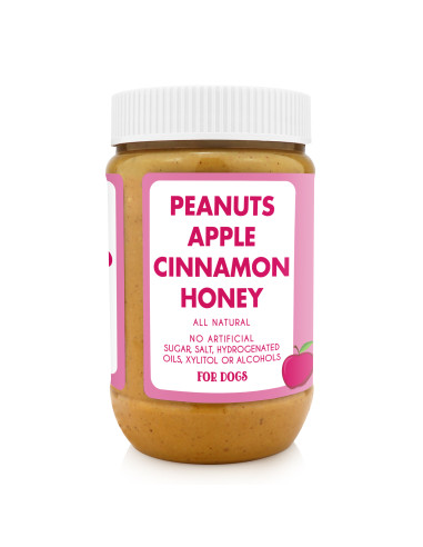 100% Natural Dog Peanut Butter | Made in USA | Healthy & Nutritious Treat for Your Pup